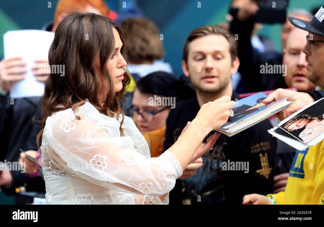 Keira Knightley attending the Official Secrets European Premiere as
