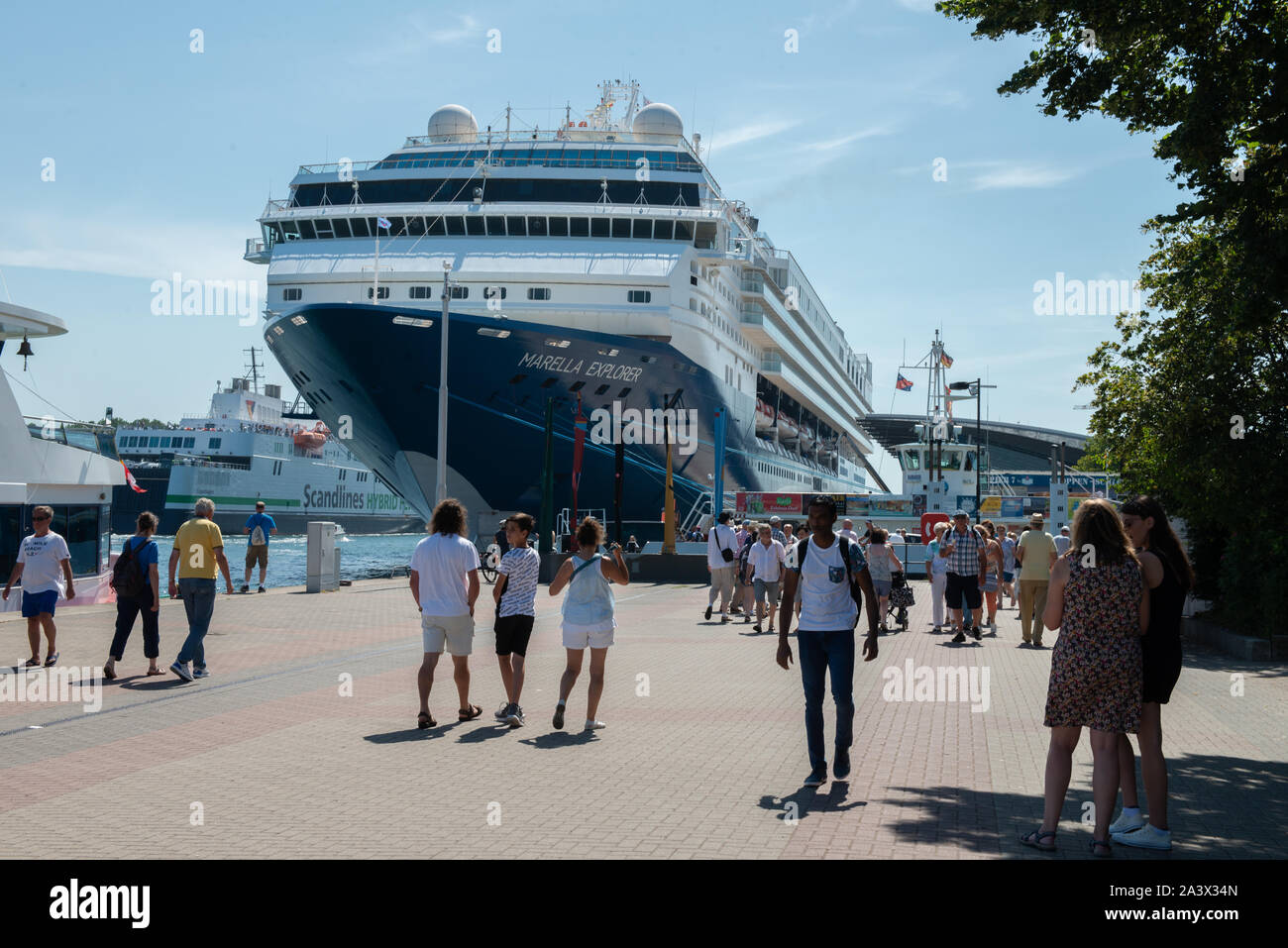Marella Cruise ship in the port of Warnemunde Stock Photo - Alamy