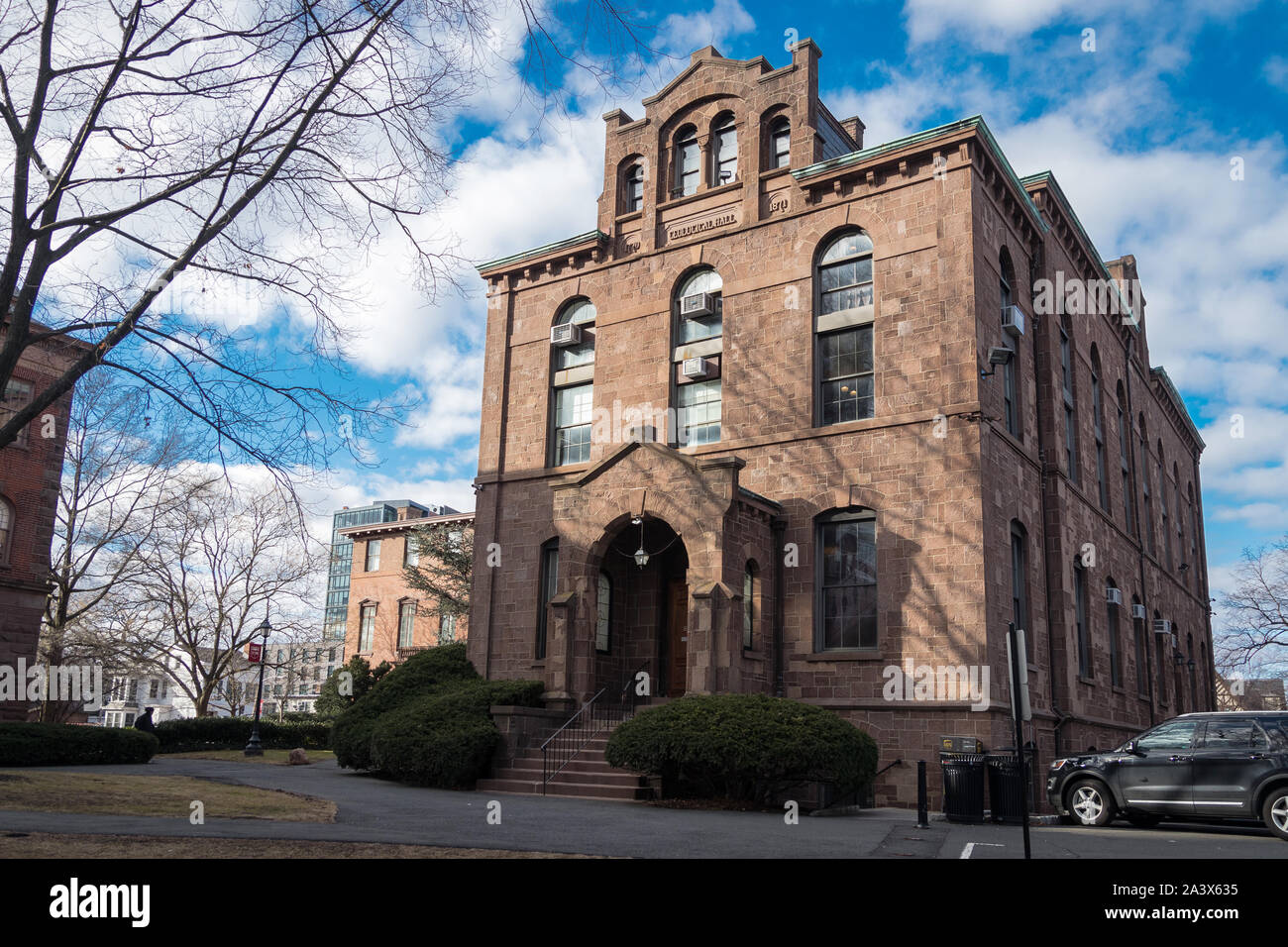 Rutgers University Geology Hall Stock Photo