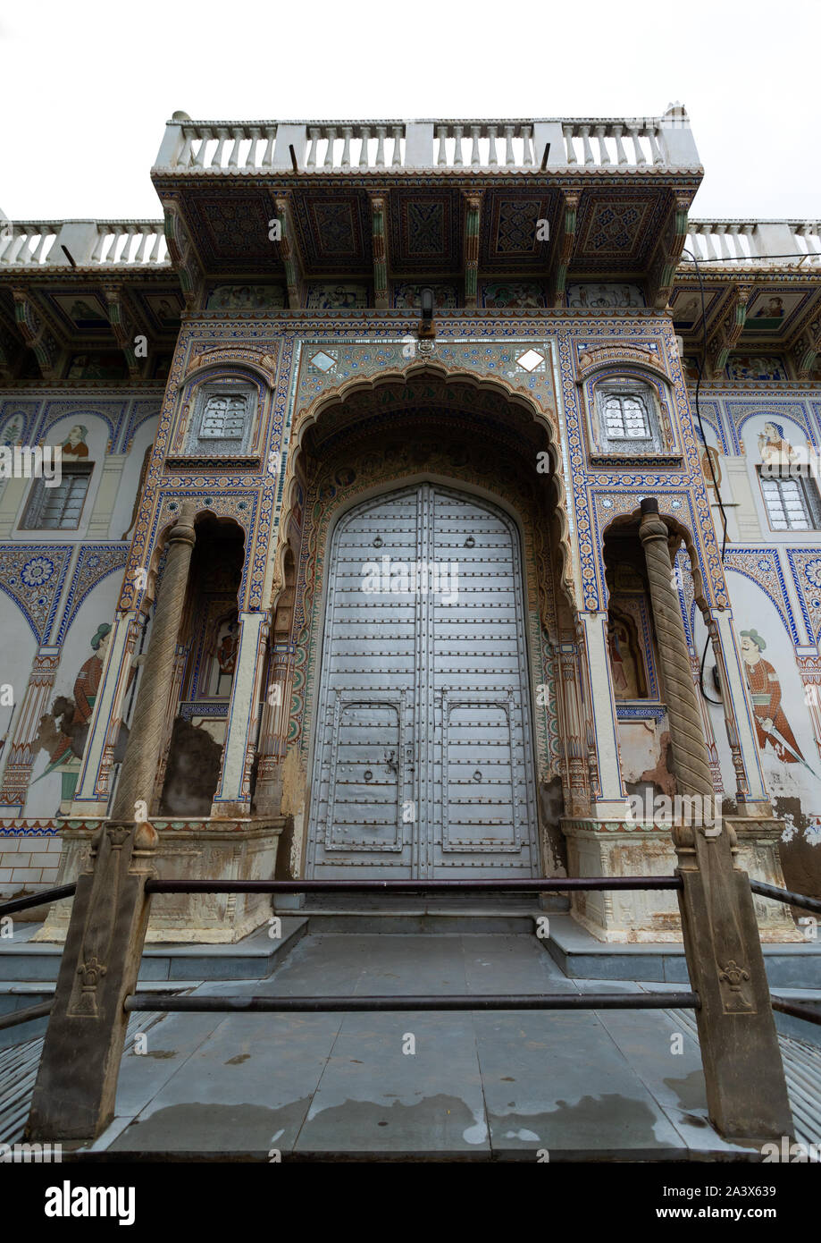 Old Historic Haveli, Rajasthan, Nawalgarh, India Stock Photo - Alamy