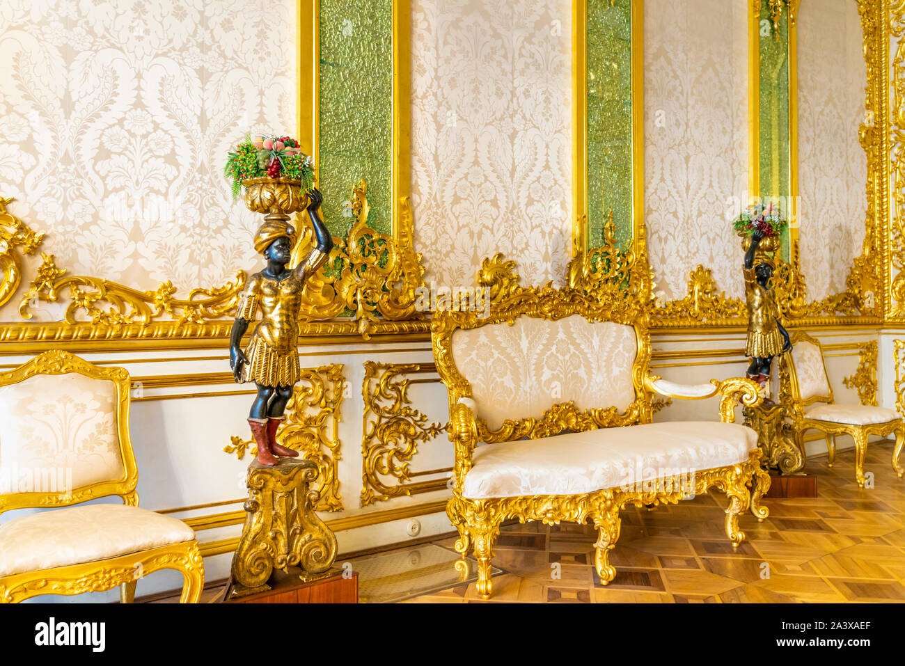 Catherine palace interior hi-res stock photography and images - Alamy