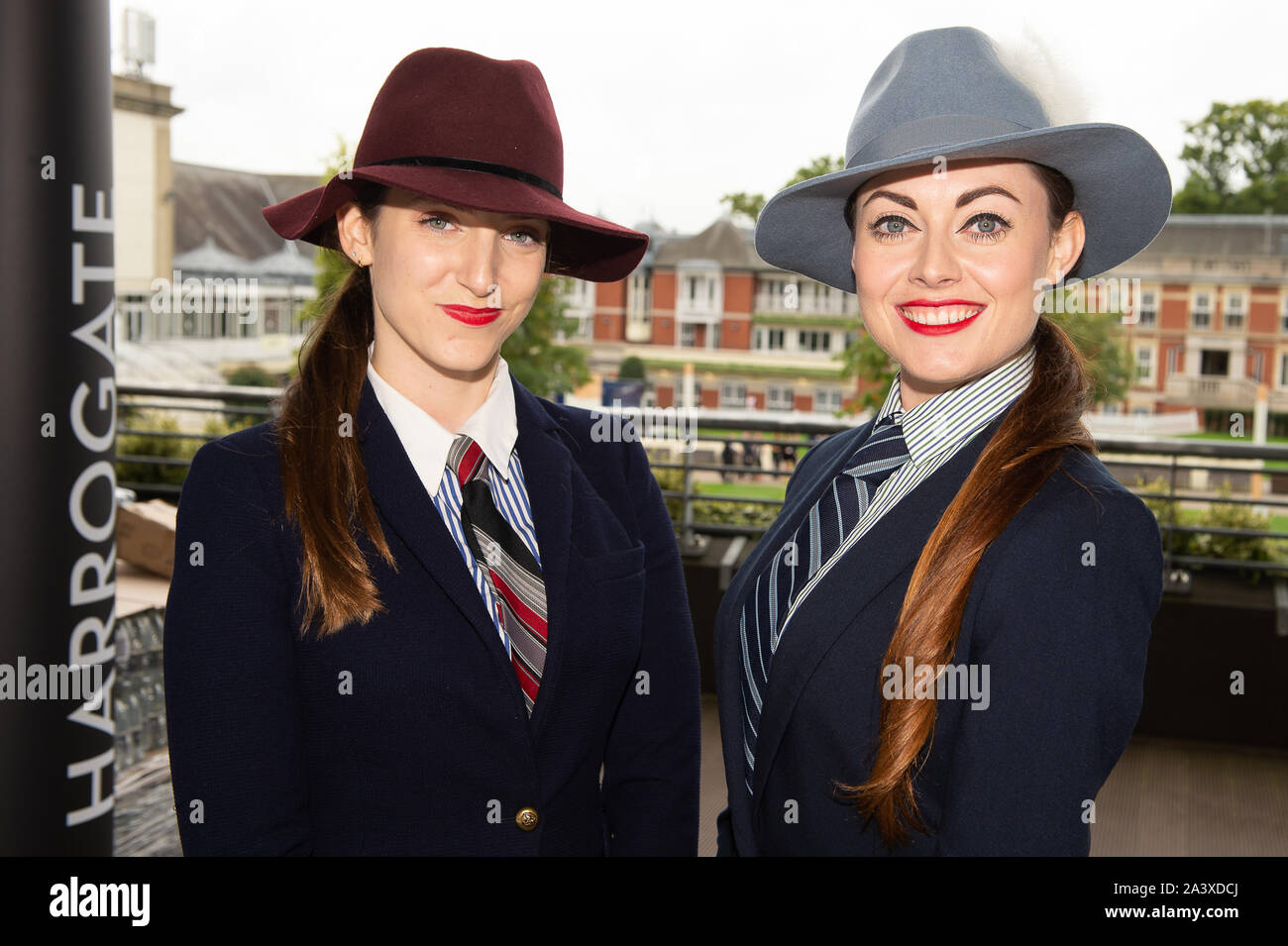 Autumn Racing Weekend & Ascot Beer Festival, Ascot Racecourse, Ascot, Berkshire, UK. 5th October, 2019. Racegoers enjoying the racing. Credit: Maureen McLean/Alamy Stock Photo