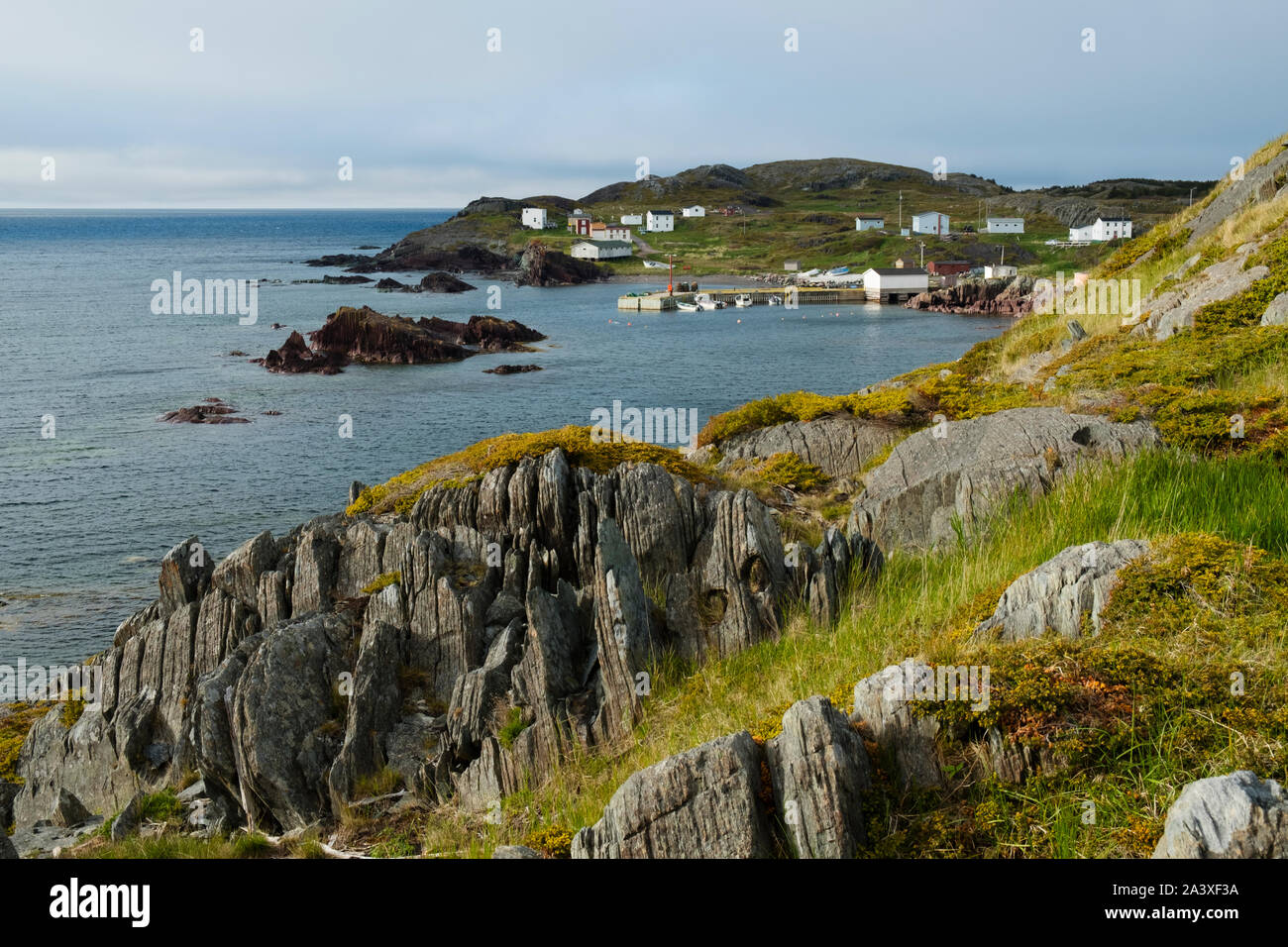 Keels, Newfoundland Stock Photo