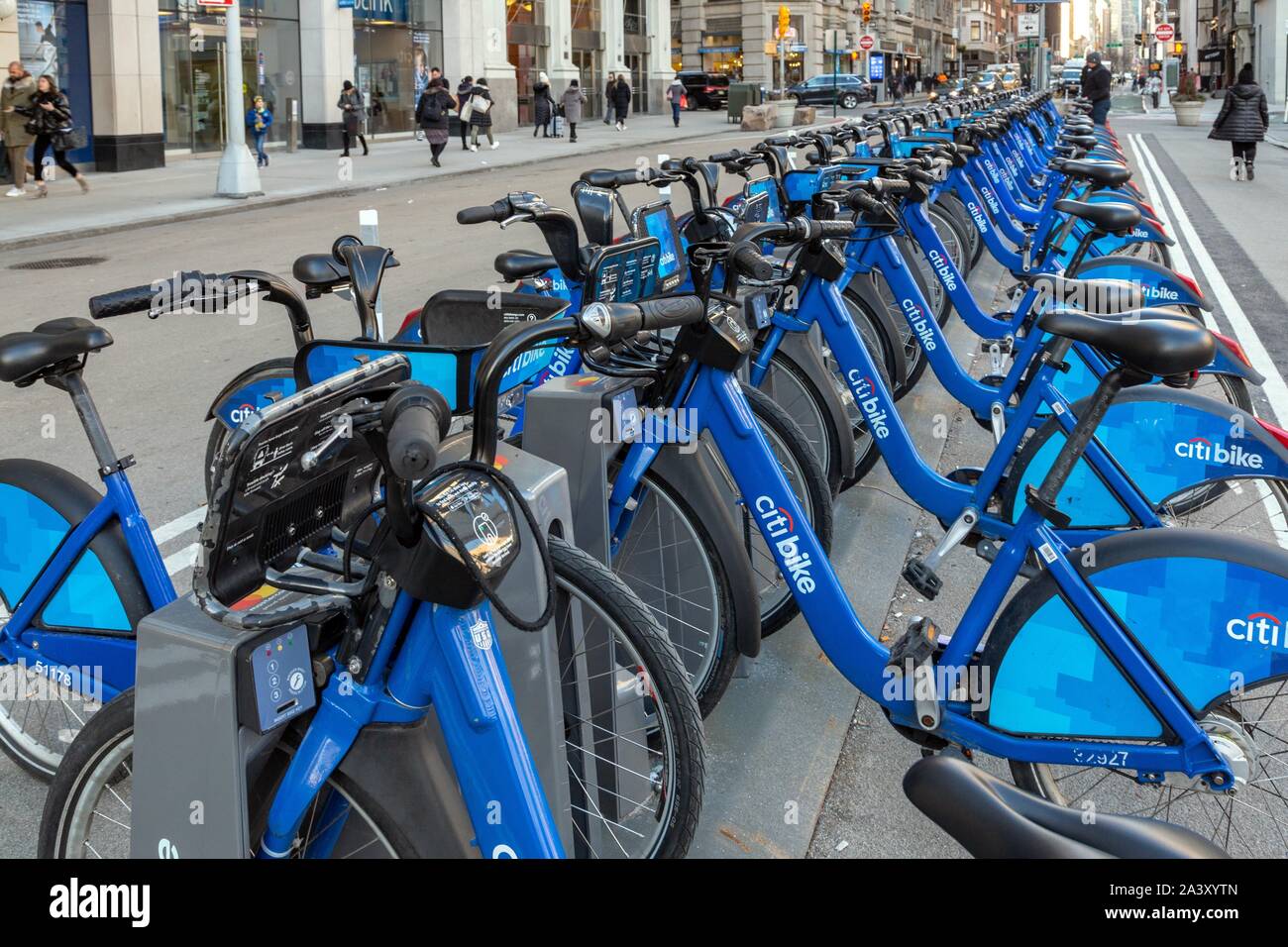 citi bike stock
