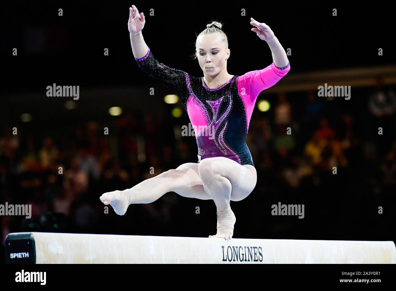 Stuttgart, Germany. 10th Oct, 2019. Gymnastics world championship, allaround, women, final