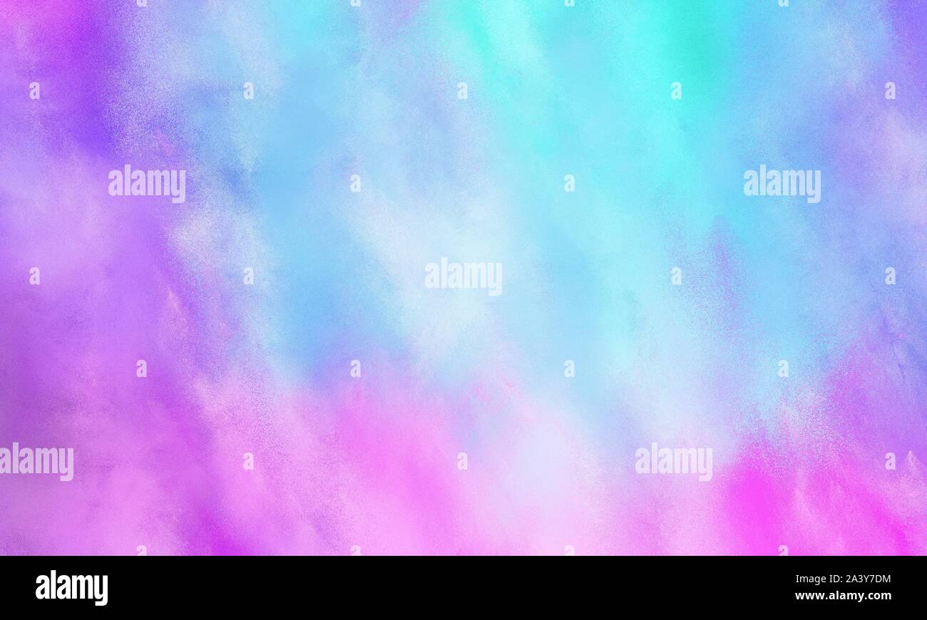 Simple Light Blue Plum And Medium Orchid Painted Color Background