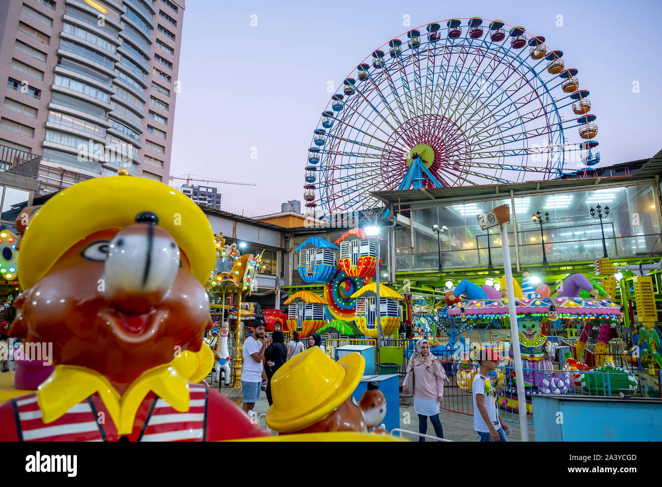 Beirut Luna Park, Beirut, Lebanon Stock Photo Alamy