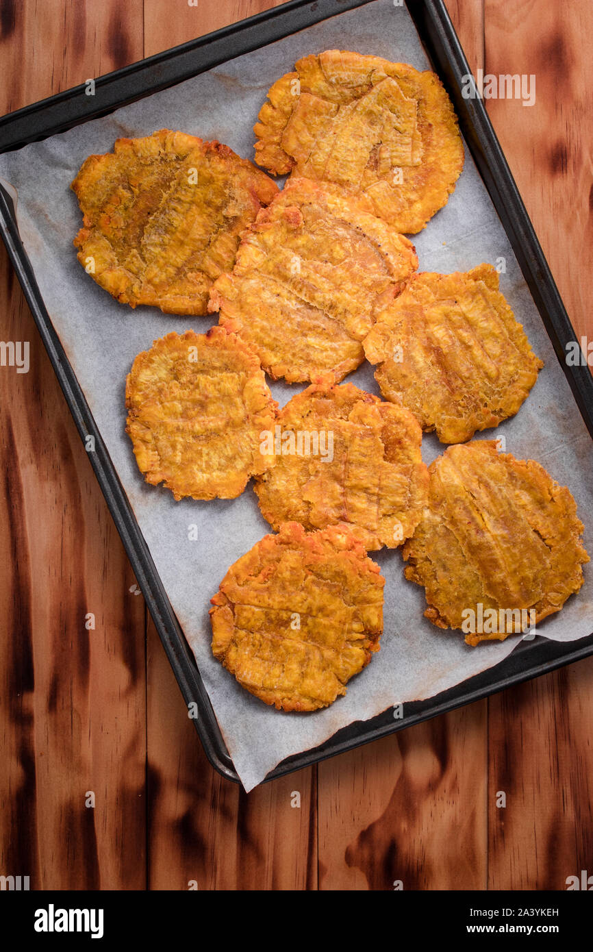 Deep fried banana fritters Stock Photo Alamy