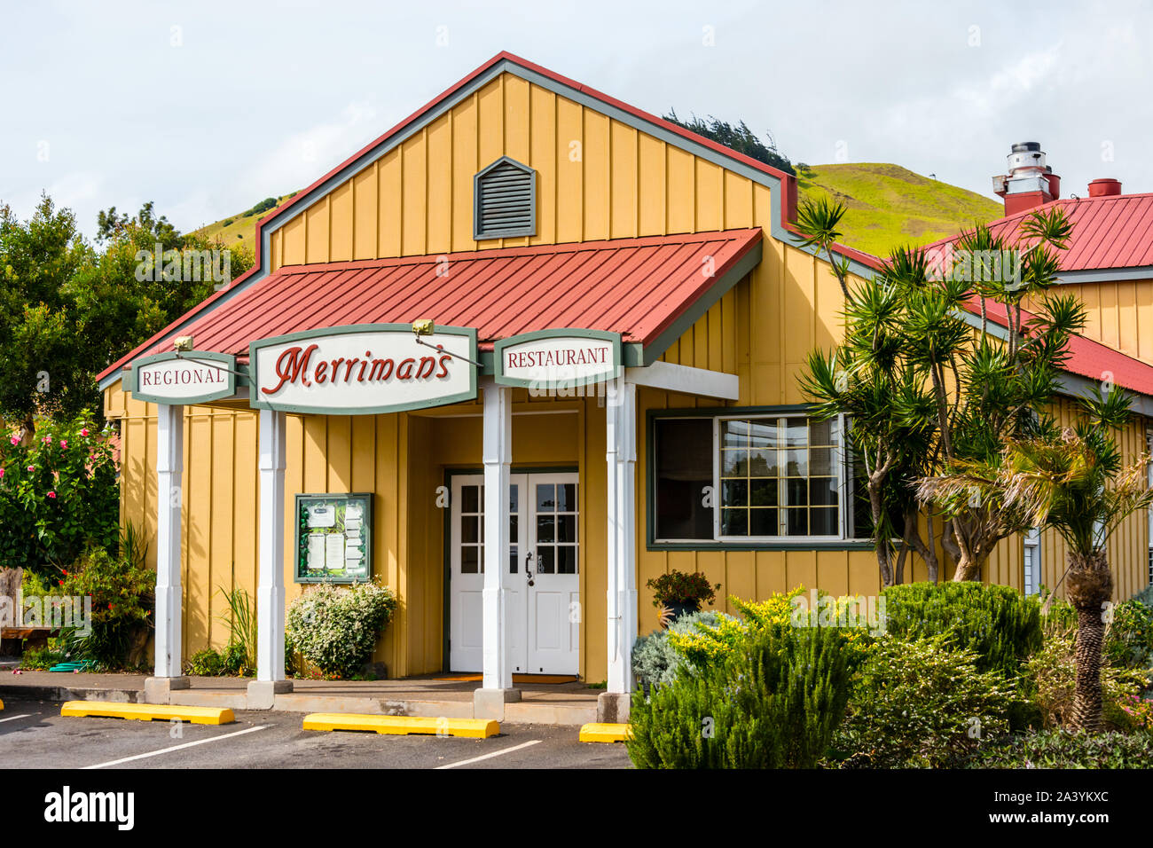 Hawai‘i, the Big Island, Merriman's Waimea Restaurant Stock Photo Alamy