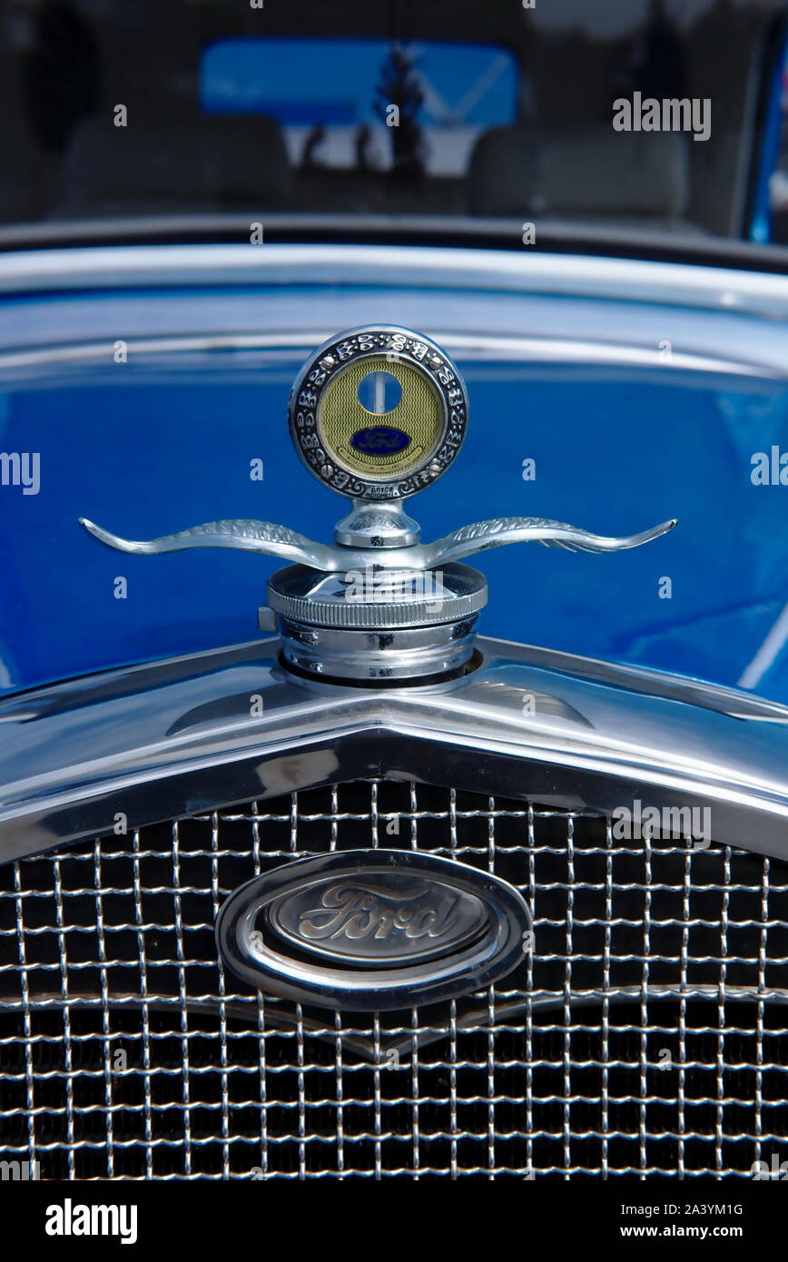 Custom cars on display in Ocean City, MD, Hot Rod Cruisin' 2019 Stock