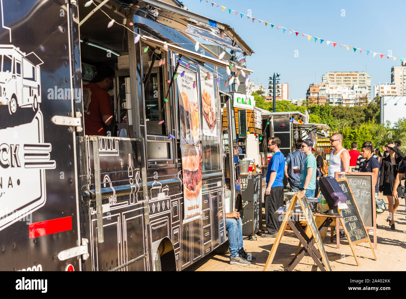 Food Truck Festival Stock Photos Food Truck Festival Stock