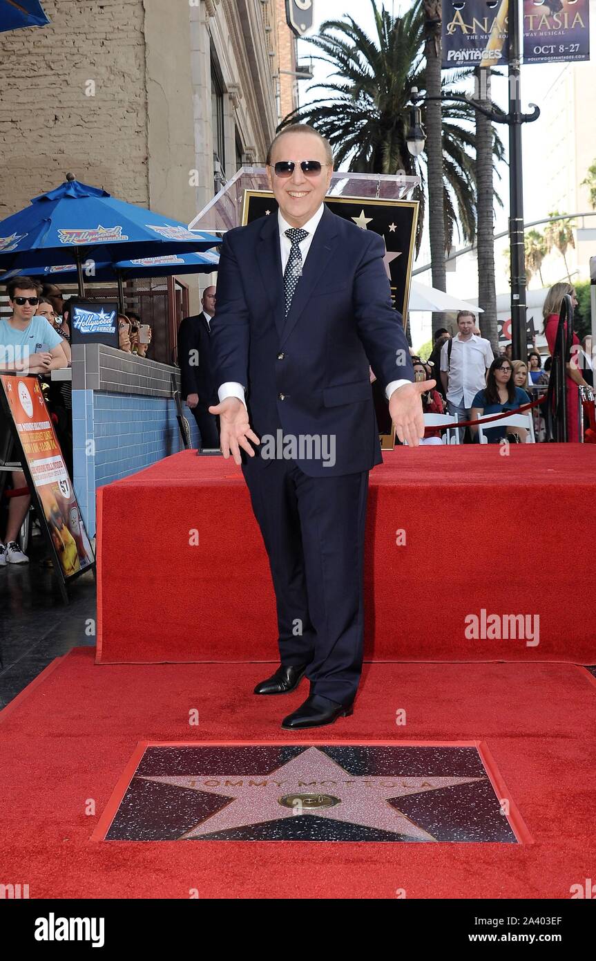 Los Angeles, CA. 10th Oct, 2019. Tommy Mottola at the induction