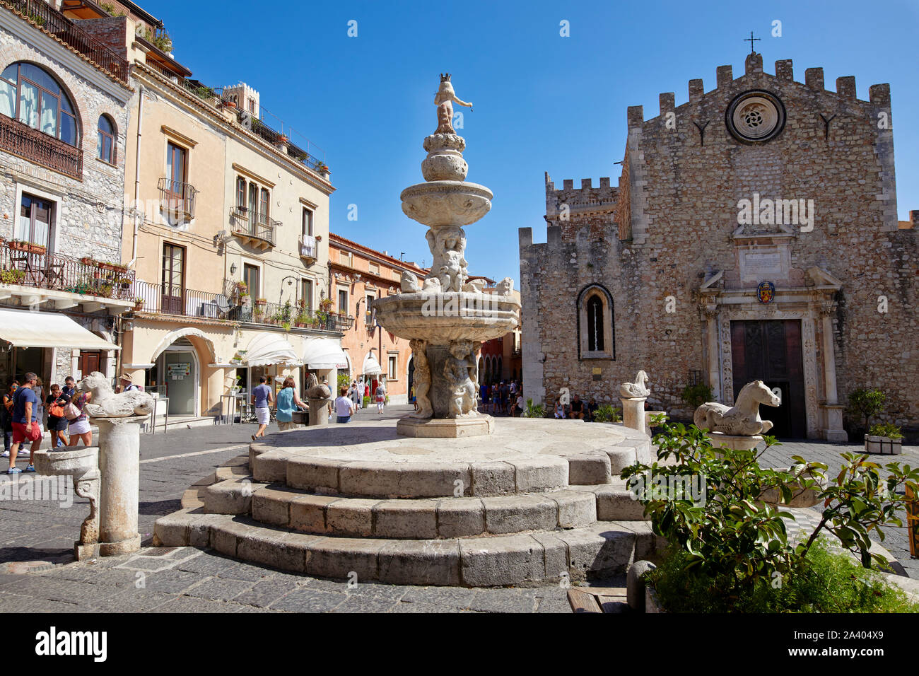 Taormina, Sicily Stock Photo