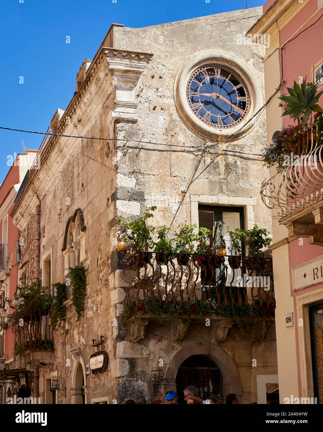 Taormina, Sicily, Italy Stock Photo