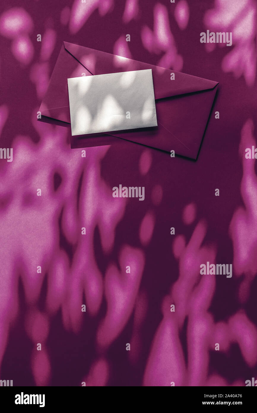 Download Holiday Marketing Business Kit And Email Newsletter Concept Beauty Brand Identity As Flatlay Mockup Design Business Card And Letter For Online Lux Stock Photo Alamy