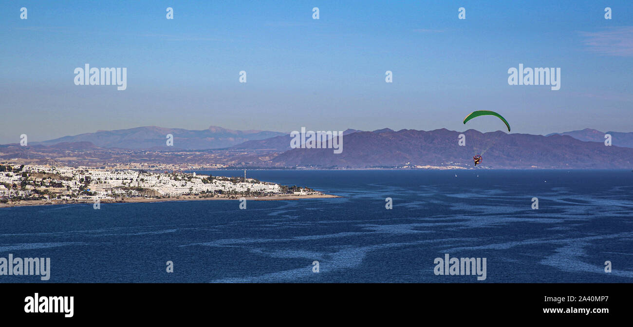 Blue sky over mountains sand hi res stock photography and images Alamy