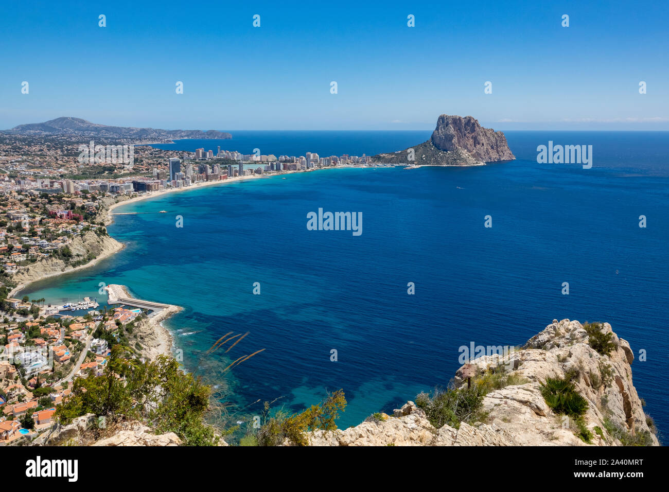 Seaside calpe hi-res stock photography and images - Alamy
