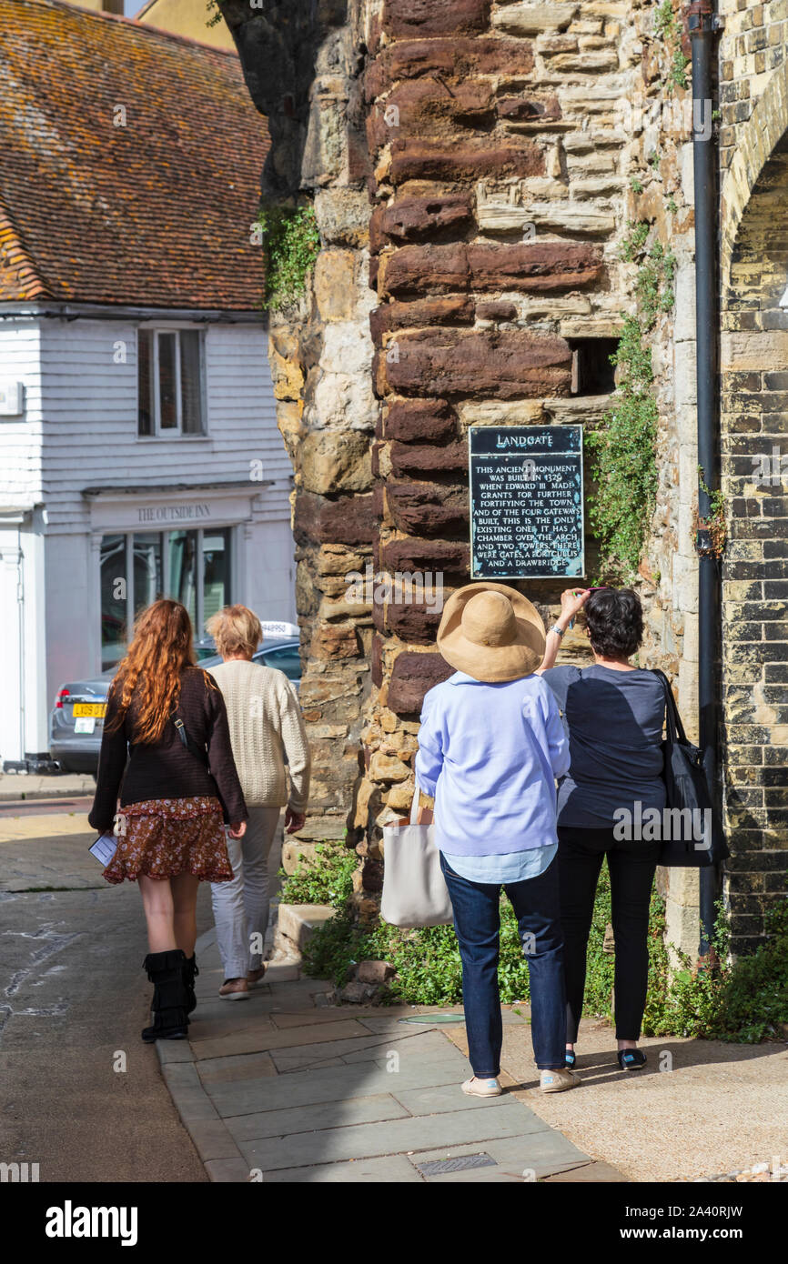 Rye town wall hi-res stock photography and images - Alamy