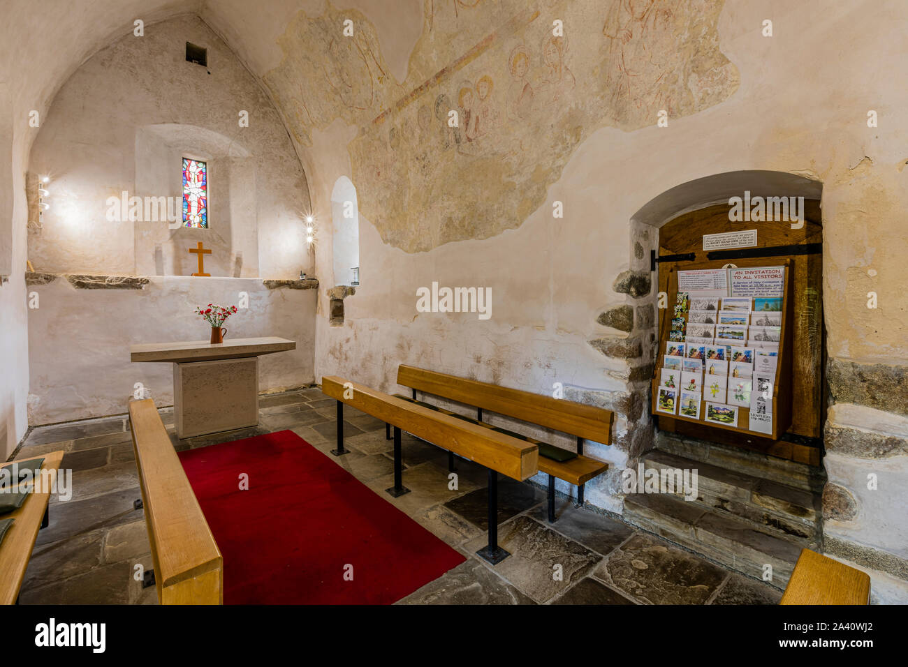 Chapel of St Apolline in Guernsey, Channel Islands Stock Photo Alamy