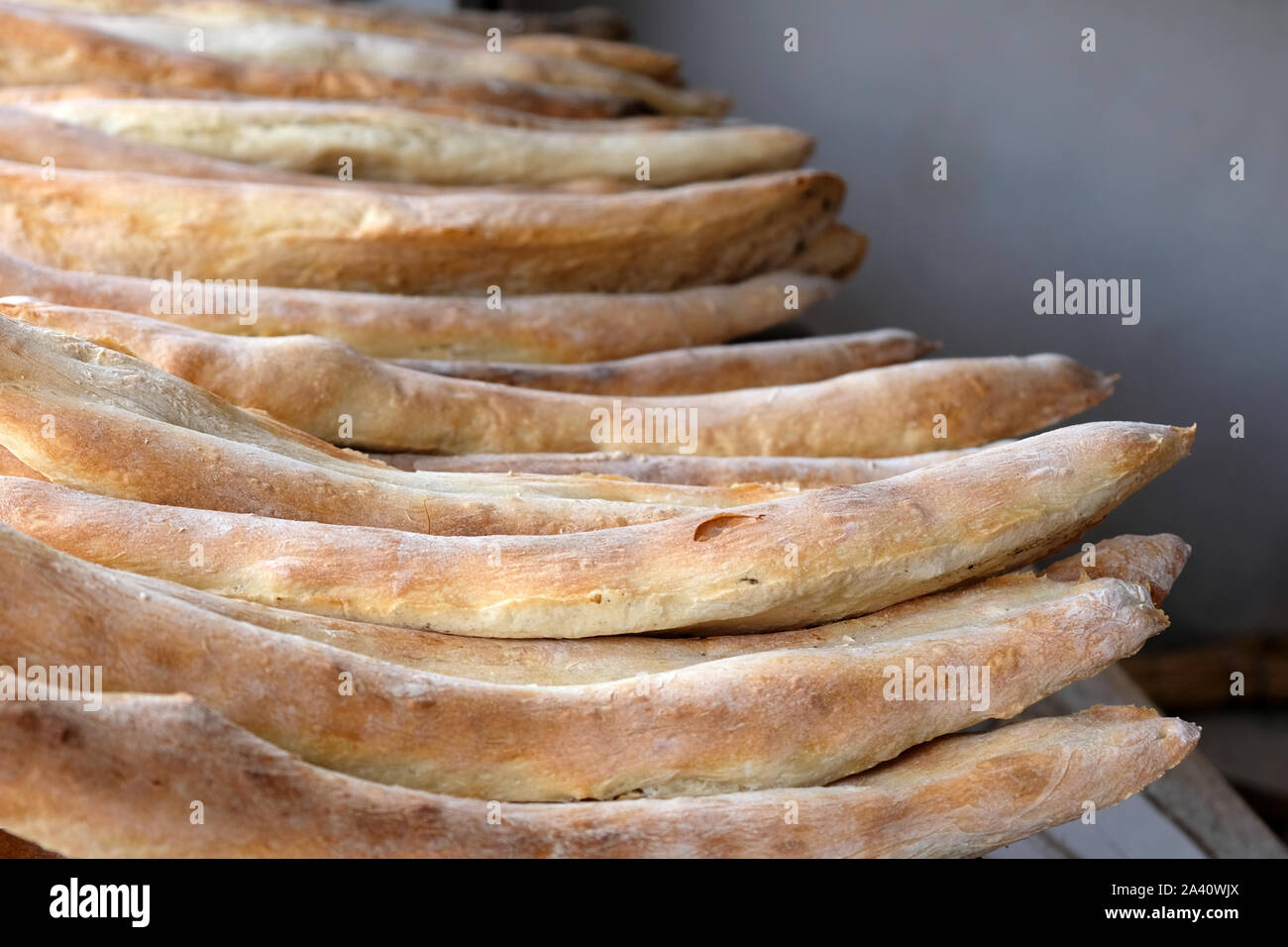 Shoti bread. Delicious traditional homemade pastries in