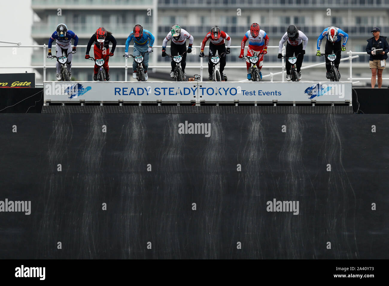 Bmx Race Start High Resolution Stock Photography And Images Alamy