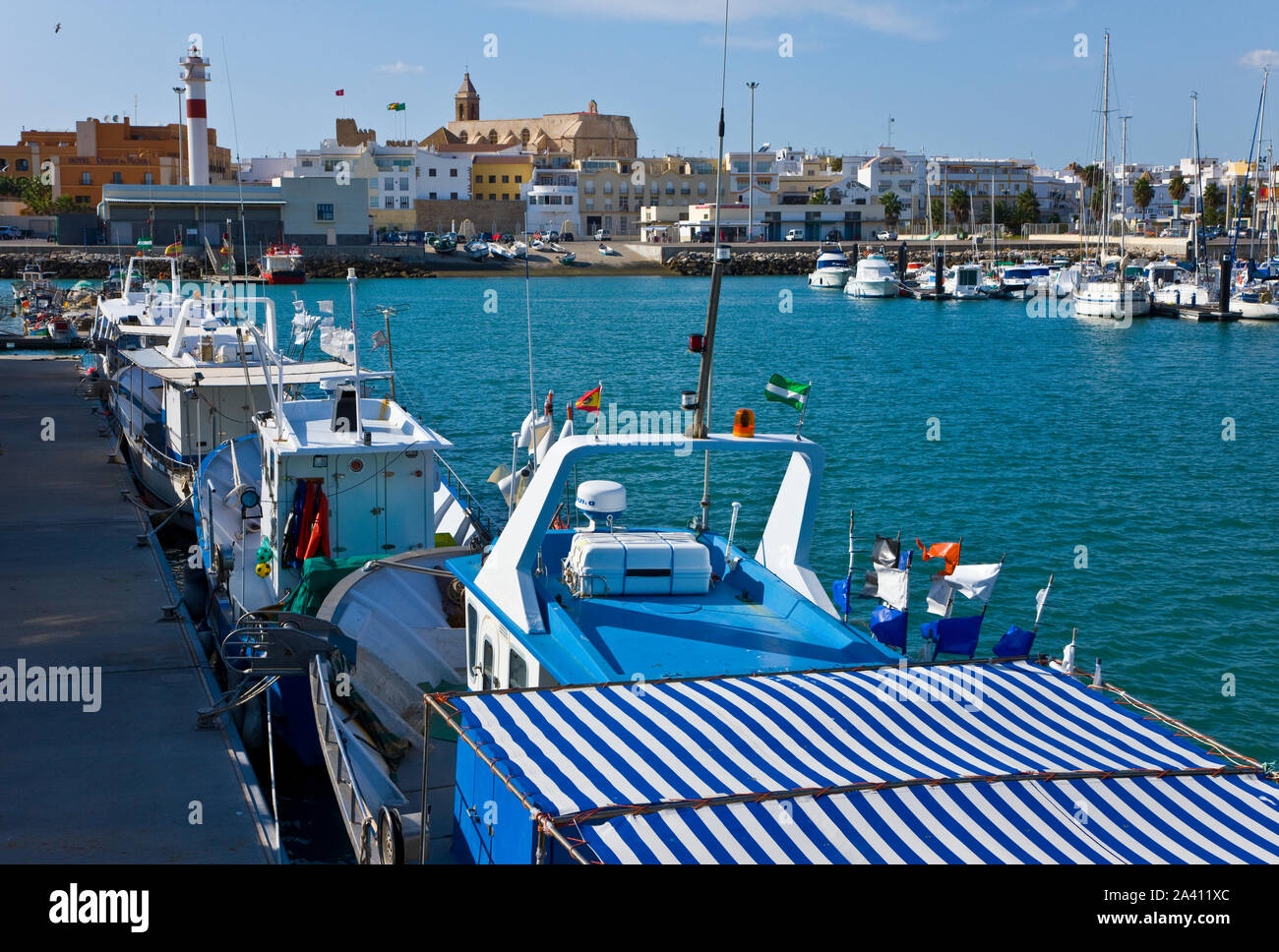 Puerto Pesquero de Rota. Provincia Cadiz. Andalucia. España Stock Photo -  Alamy