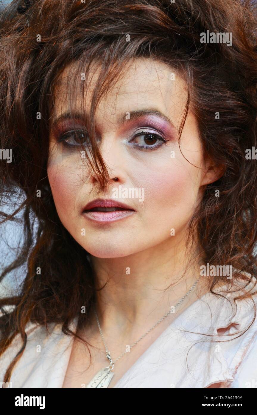 Helena Bonham Carter. World Premiere of 'Harry Potter and the Half Blood Prince', Empire and Odeon Cinemas, Leicester Square, London. UK Stock Photo