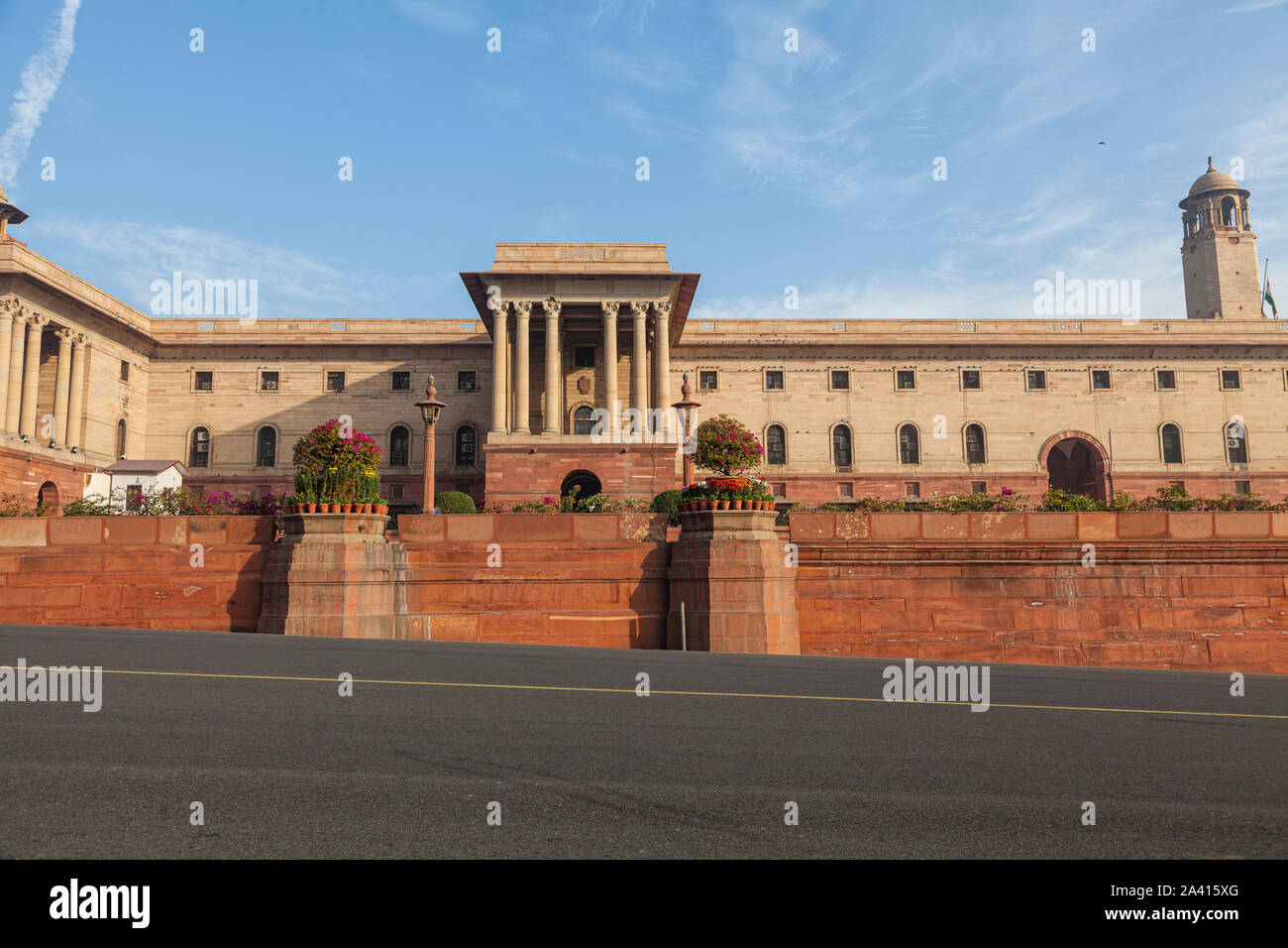 DELHI, INDIA, The buildings of Government offices at North Block and
