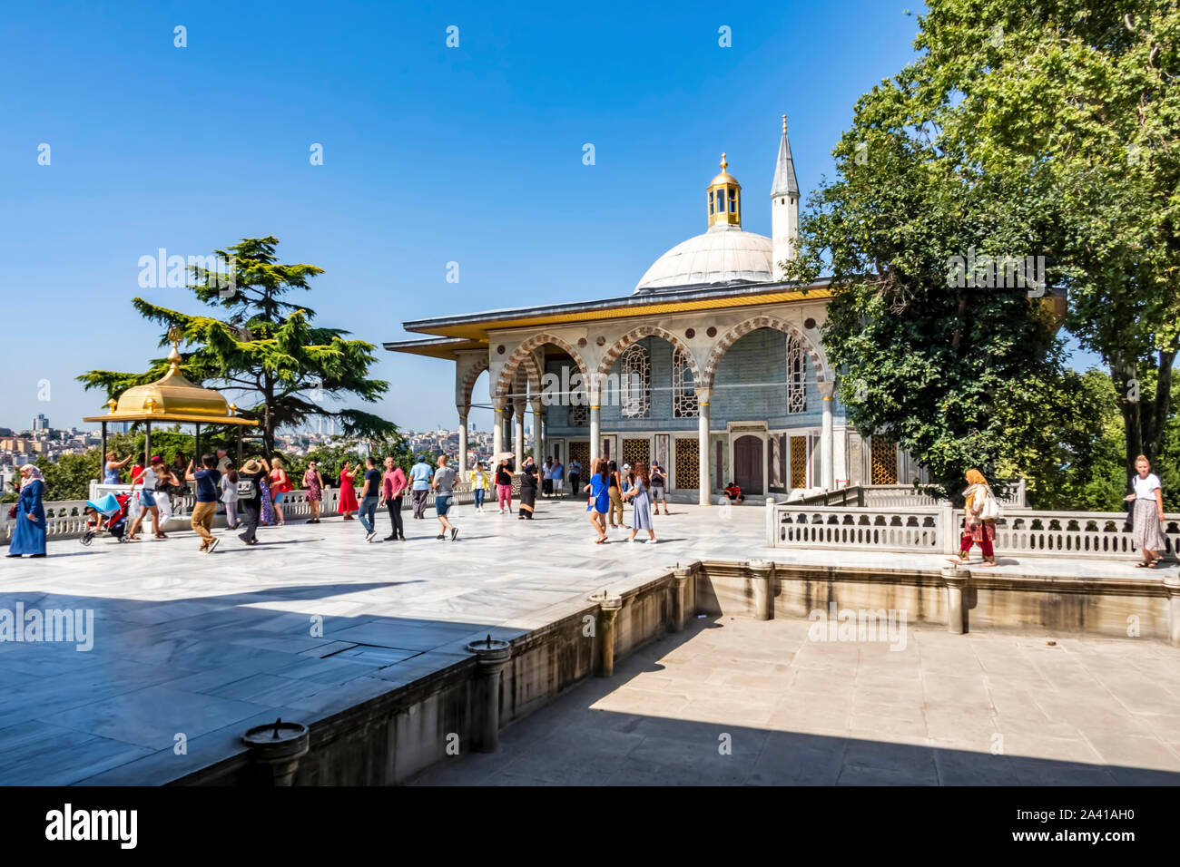 sultanahmet,istanbul,turkeyaugust 3,2019. Topkapı Palace Museum in
