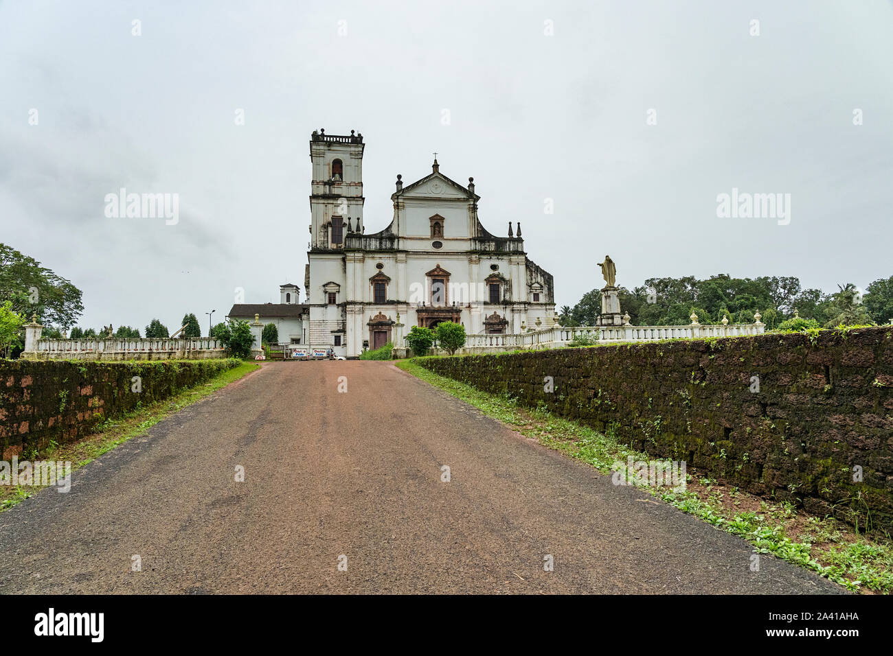 Old Goa View to St. Cajetan Church also known as the Church of Divine