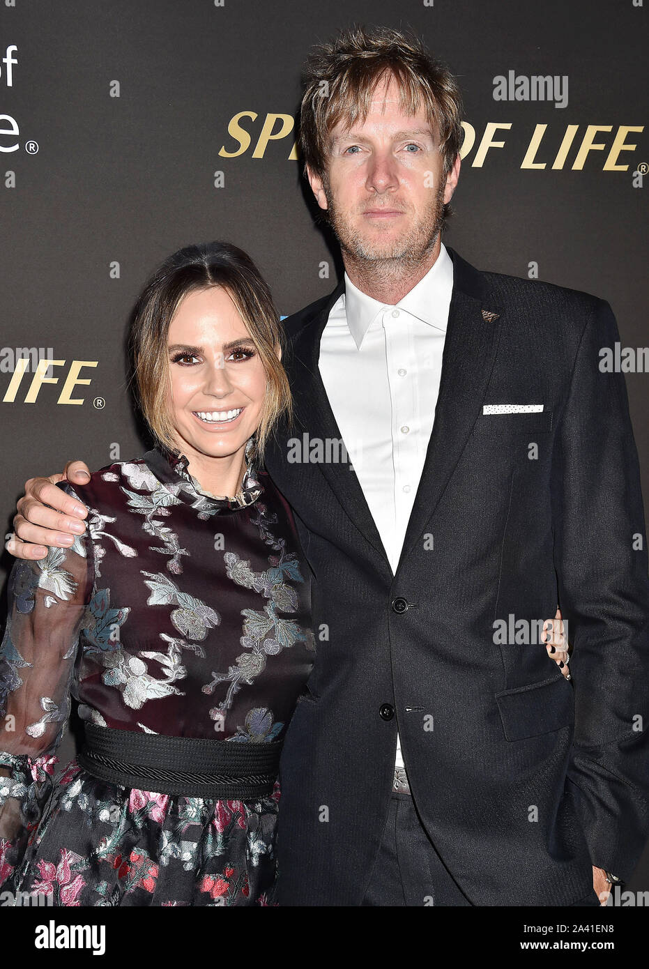 SANTA MONICA, CA OCTOBER 10 Keltie Knight and Chris Knight attend the City Of Hope