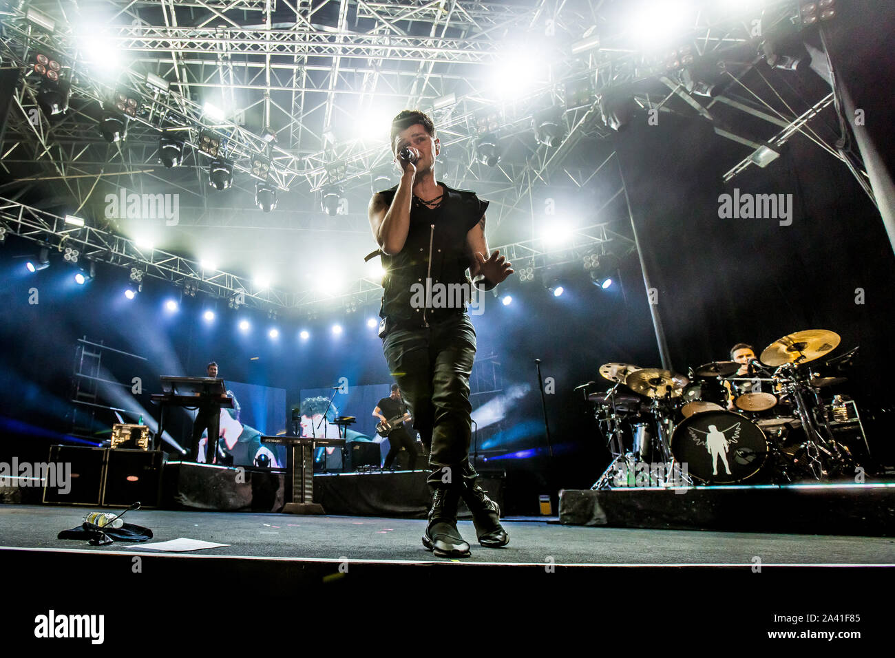 Padova, Italy. 11th June, 2018. The Script is an Irish rock band formed