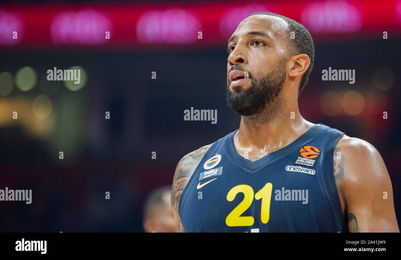 Belgrade, Serbia. 10th Oct, 2019. Derrick Williams of Fenerbahce Beko Istanbul. Credit: Nikola Krstic/Alamy Live News Stock Photo