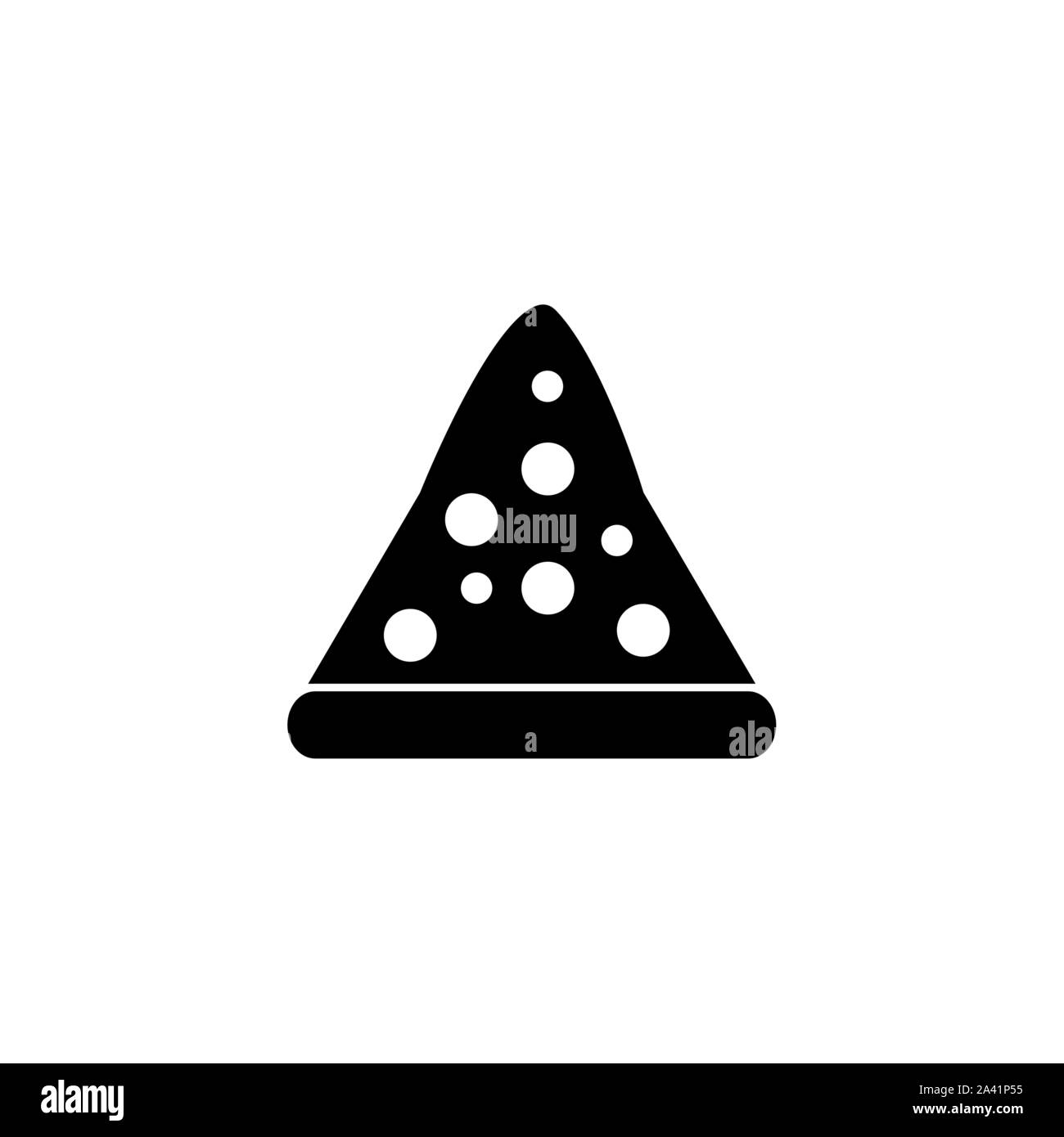 pizza fast food line style icon vector illustration design Stock Vector ...