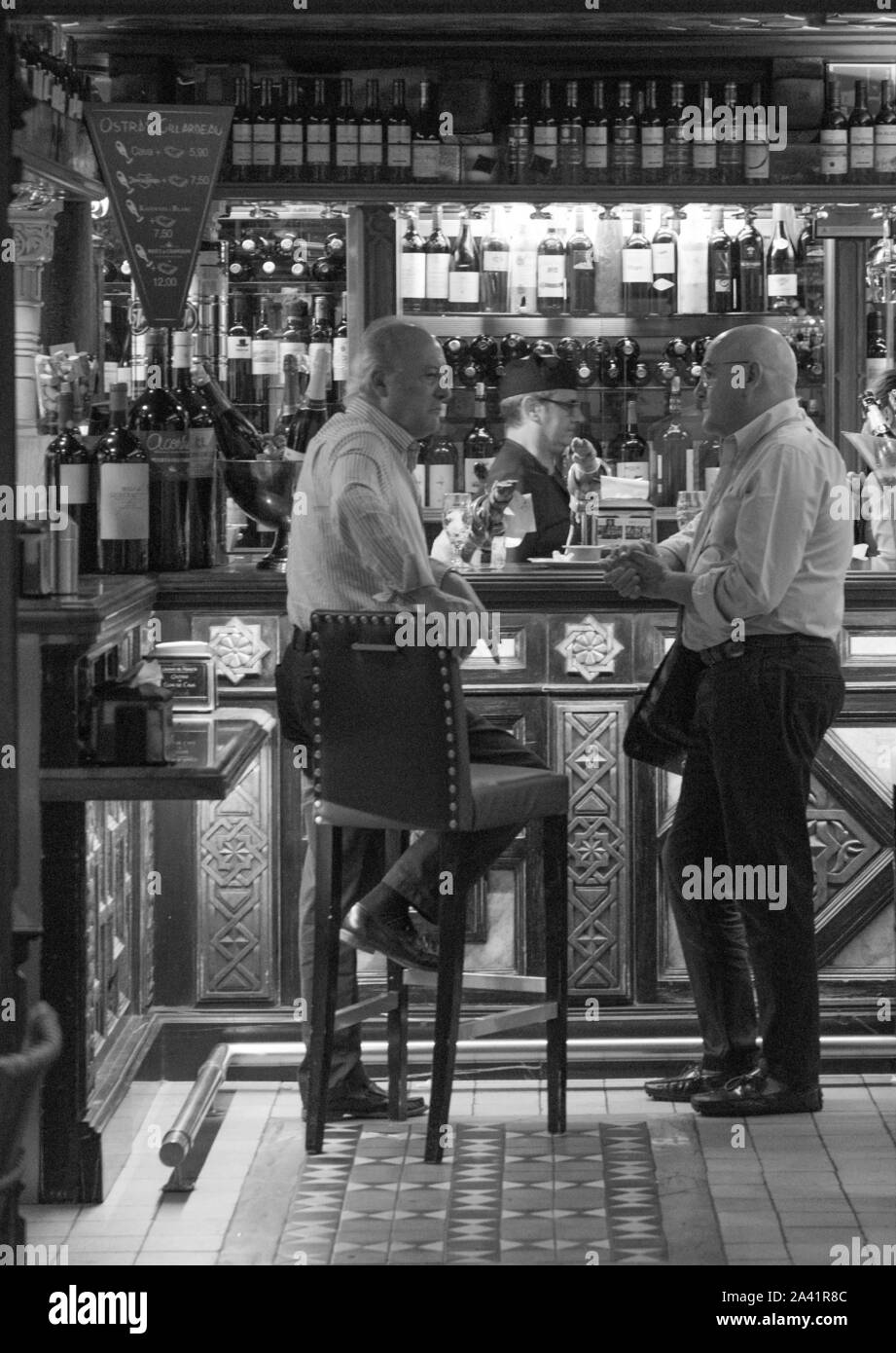 Tapas Bar,Granada Province, Andalusia, Spain Stock Photo