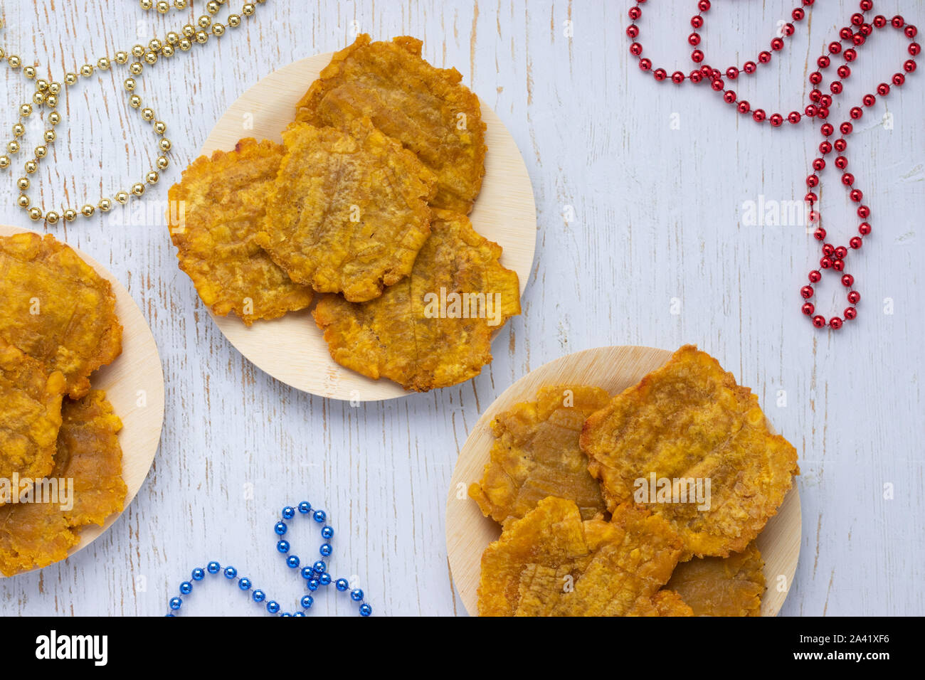 Deep fried banana fritters Stock Photo Alamy