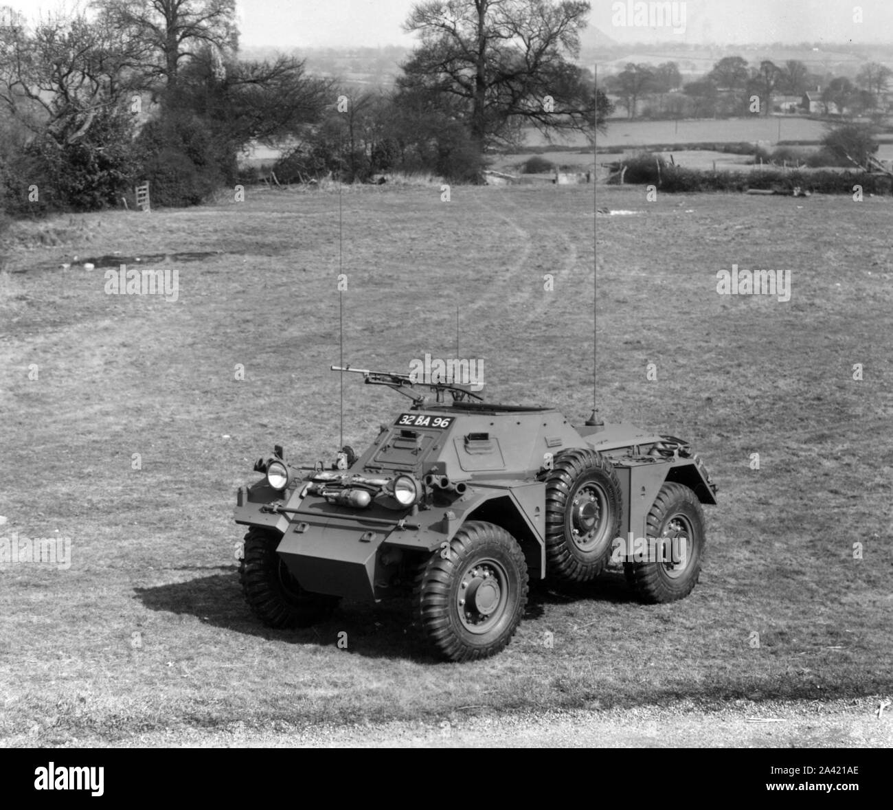 1941 Daimler Dingo armored Scout car. Stock Photo