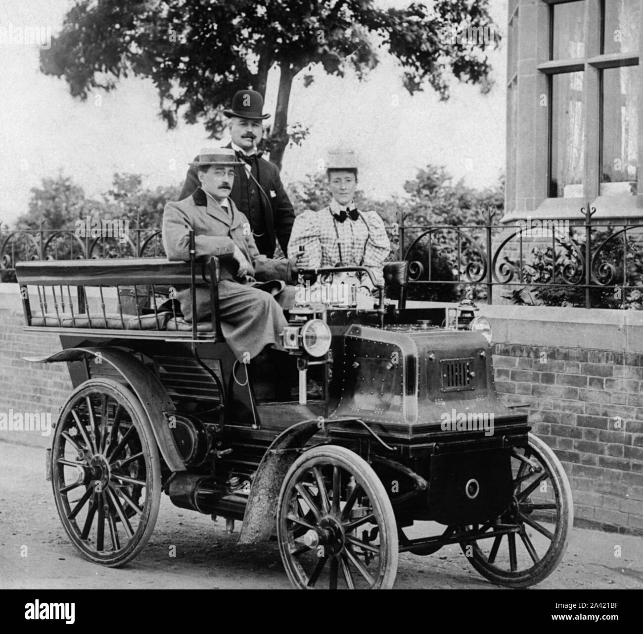 1898 Daimler Wagonette Stock Photo - Alamy