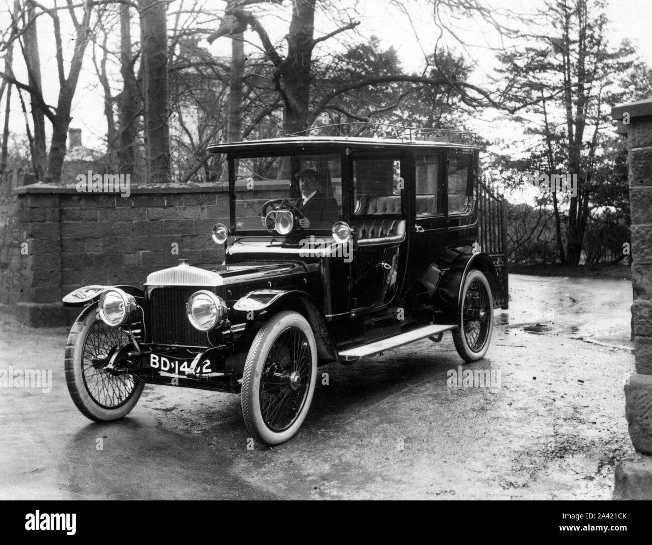 1911 Daimler 38hp Limousine. Stock Photo
