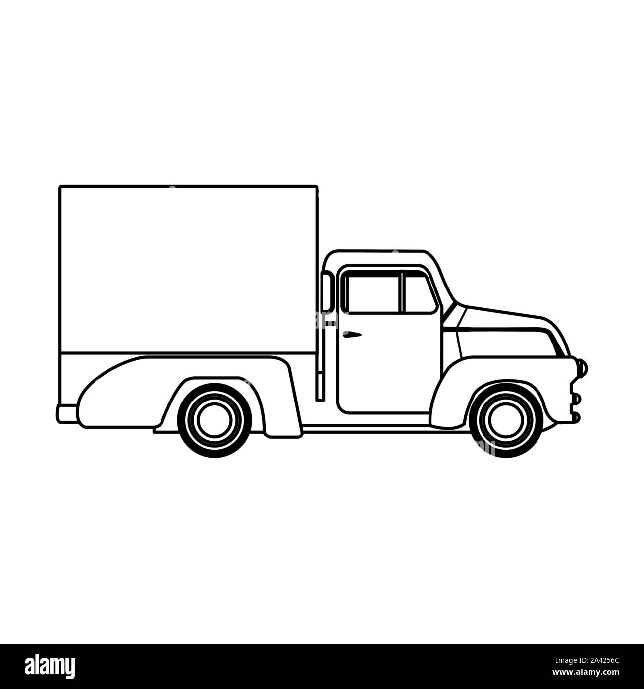 American farm truck Cut Out Stock Images & Pictures - Alamy