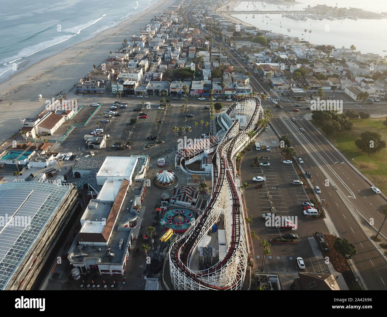 Belmont Park San Diego California Stock Photo Alamy