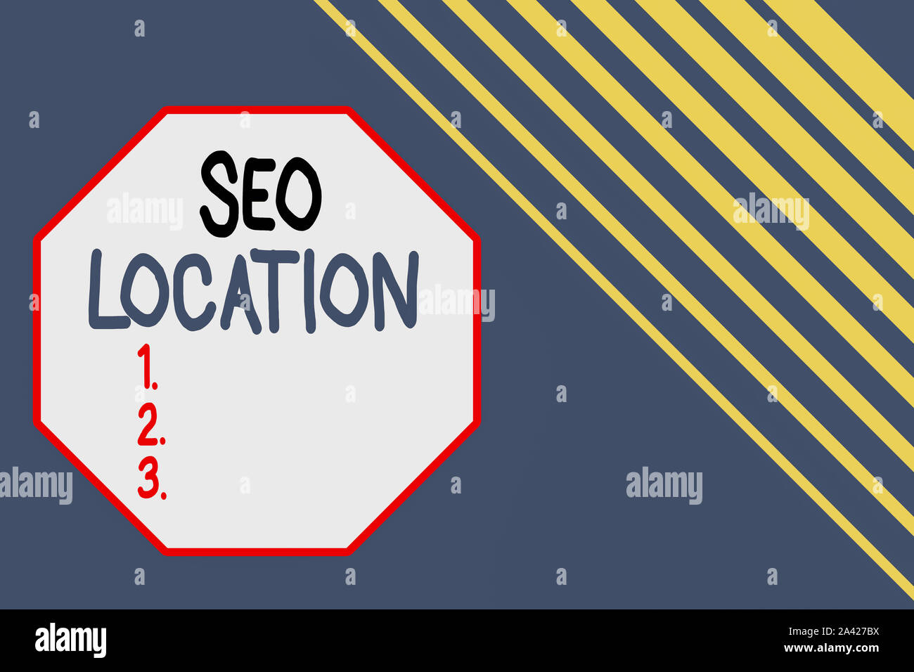 Word writing text Seo Location. Business photo showcasing process to ...