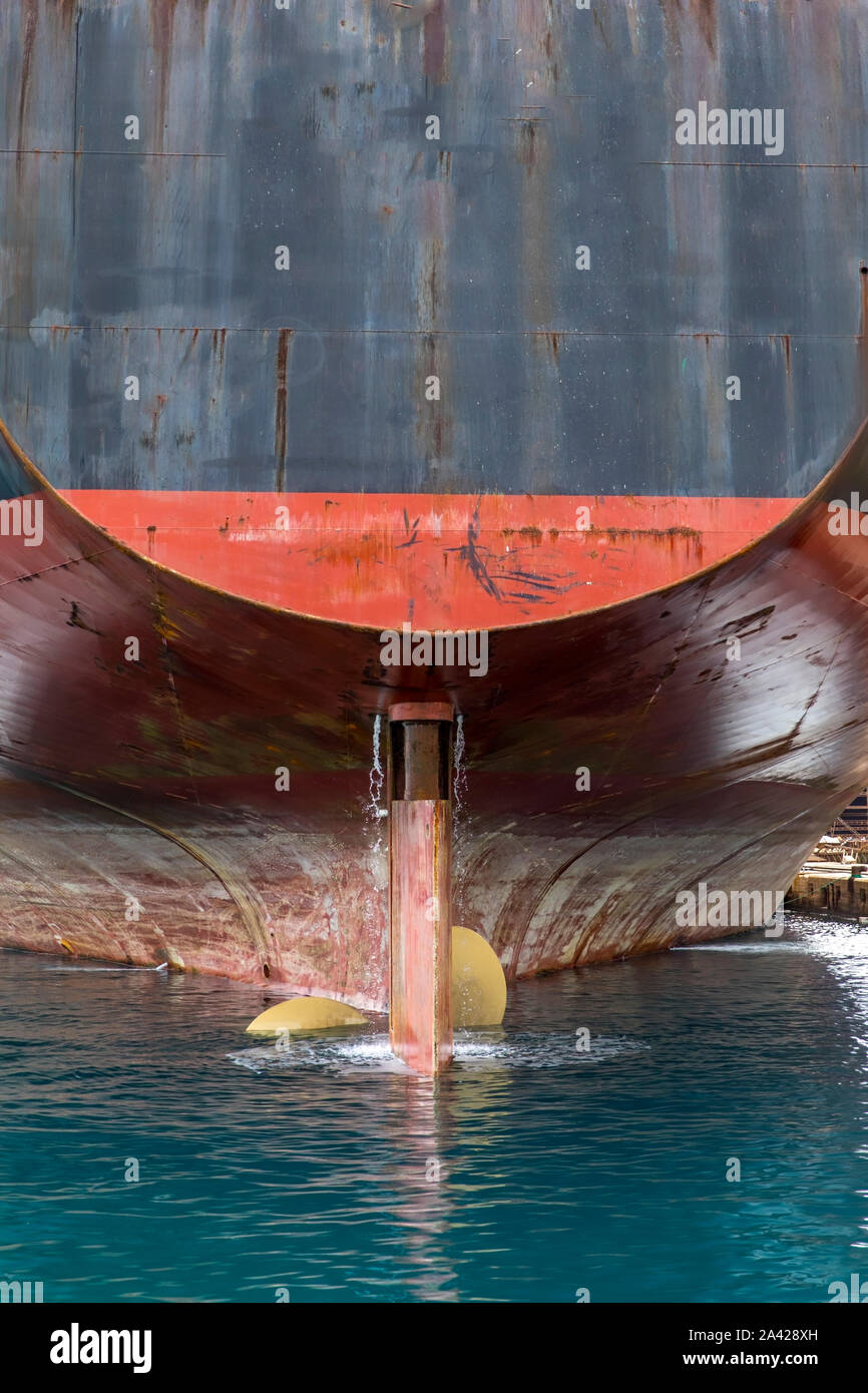 Ship Prears Ship propellar sea hi-res stock photography and images - Alamy