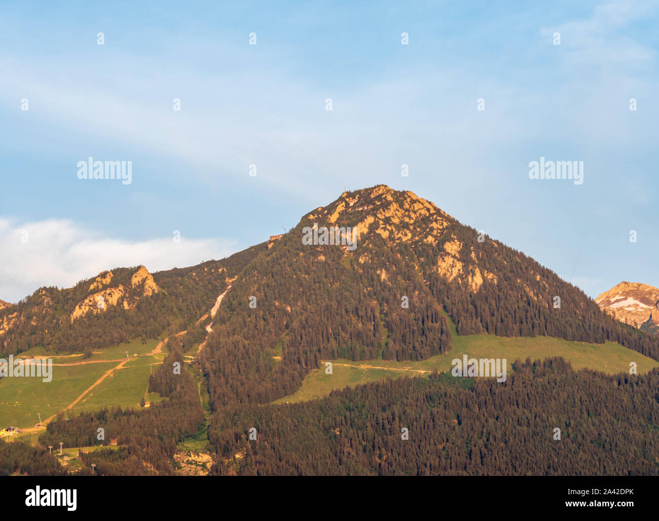 View of the Jenner in the Berchtesgaden Alps Stock Photo