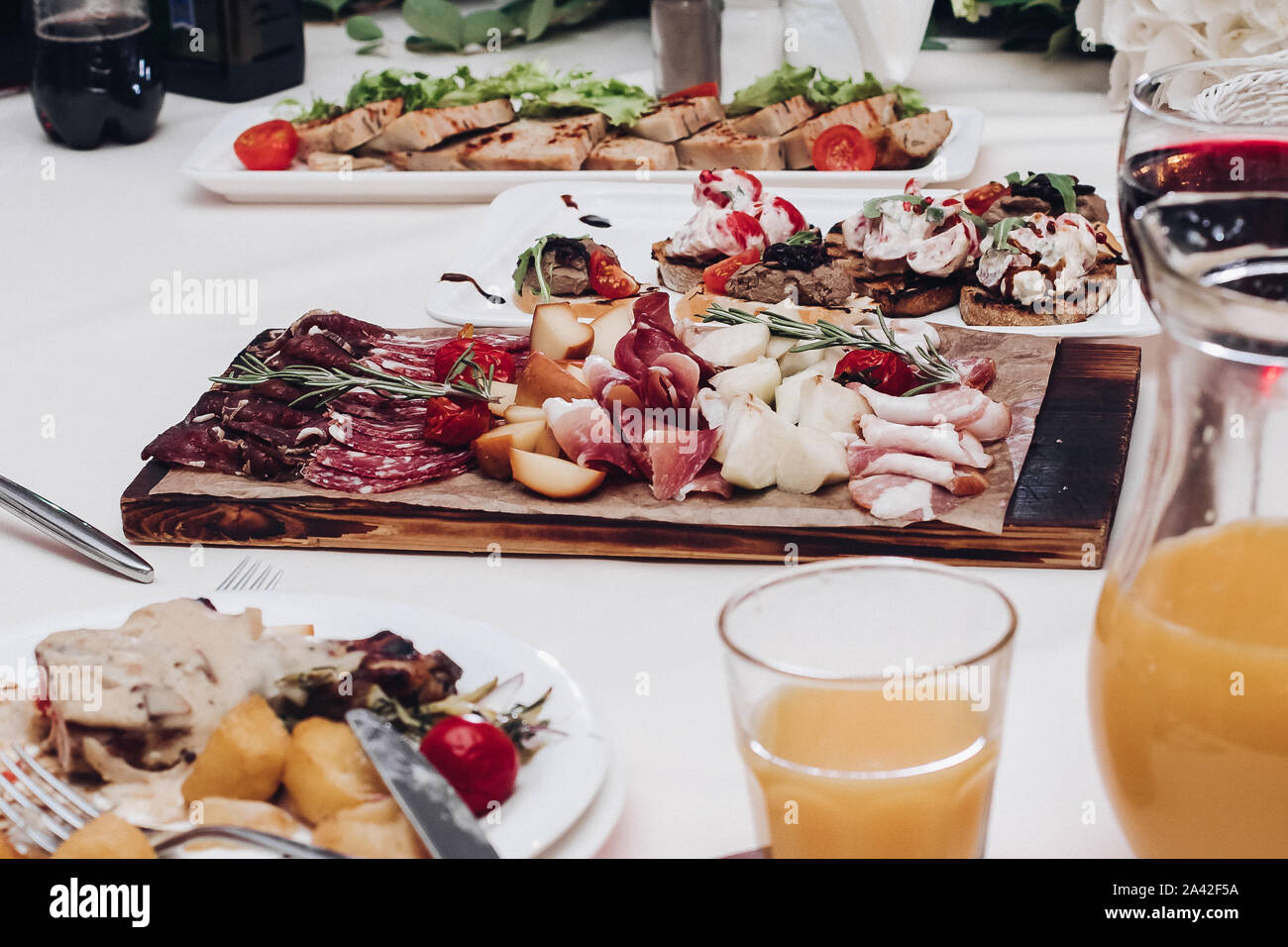 Fruit Plate Platter Wedding Reception Stock Photos Fruit Plate