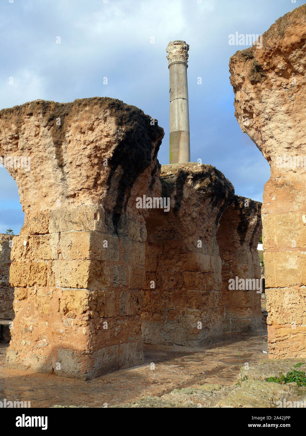 Carthage, Tunisia, North Africa, UNESCO World Heritage Site Stock Photo