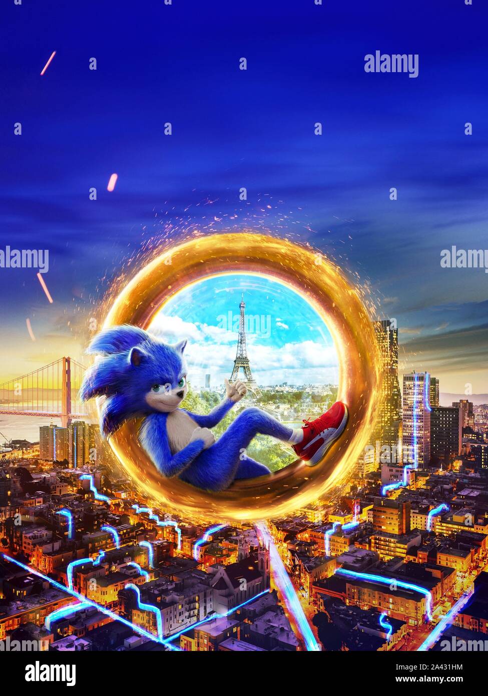 SONIC THE HEDGEHOG (2020), directed by JEFF FOWLER. Credit