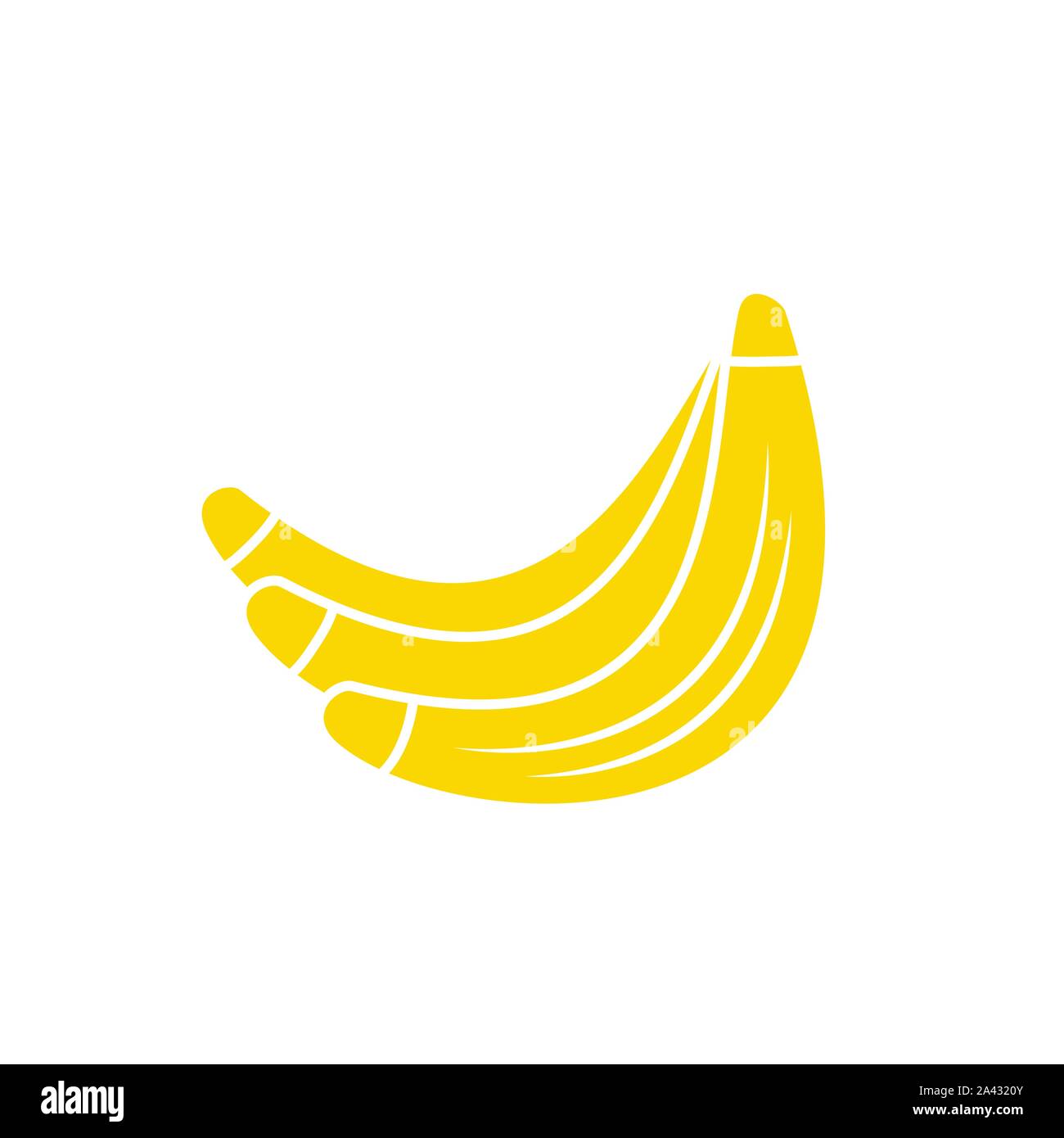 banana design, Fruit healthy organic food sweet and nature theme Vector ...