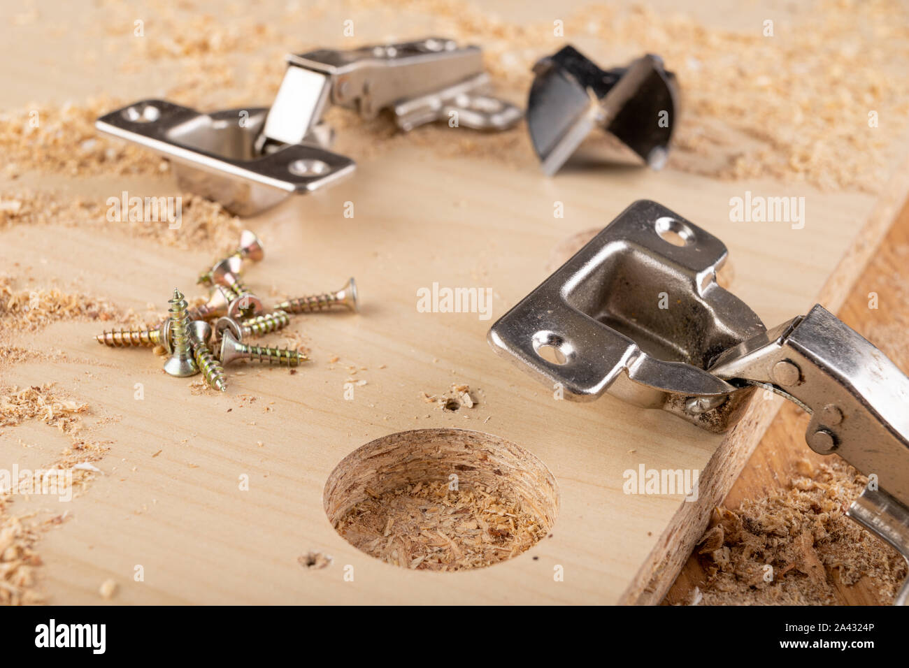 Cupboard hinges hi res stock photography and images Page 3 Alamy