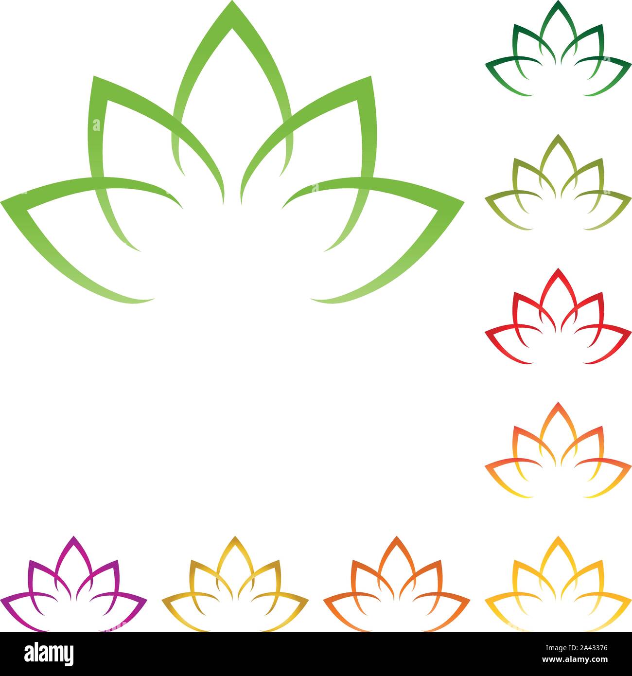Leaves Plant Bio Person Logo Stock Vector Image Art Alamy